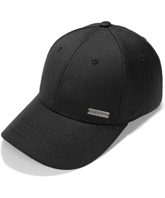 Fashion Baseball Hats for Men by King & Fifth | The Senna Baseball Cap with Low Profile & Menswear Fabric + Baseball Caps