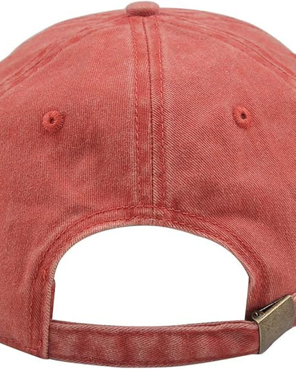 HH HOFNEN Men Women Washed Distressed Twill Cotton Baseball Cap Vintage Adjustable Dad Hat