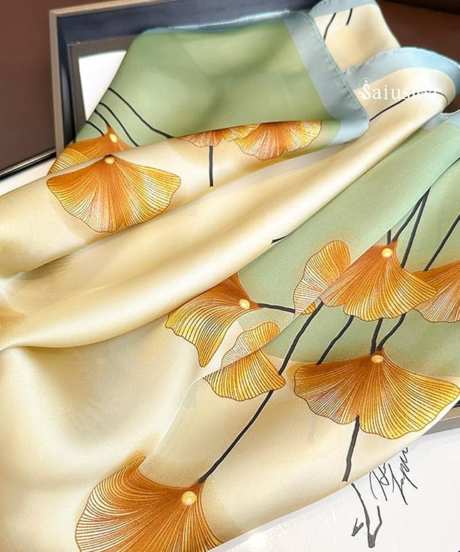 Neck Scarf For Womens Silky Head Scarves Hair Bandanas Square Scarf Fashion Accessories lightweight