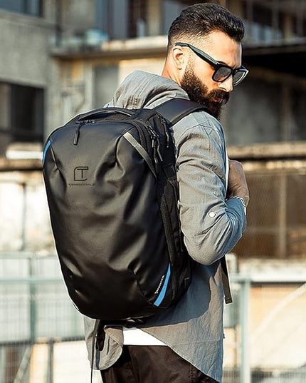 Travel Carry on Backpack, Extra Large Expandable 45L Backpack for Flight approved, 17.3" Laptop with USB Charging Port Backpacks, Water Resistant Computer Business Backpack for Men & Women