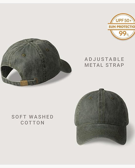 CHOK.LIDS Everyday Premium Dad Hat Unisex Cotton Baseball Cap for Men and Women Adjustable Lightweight Polo Style Curved Brim