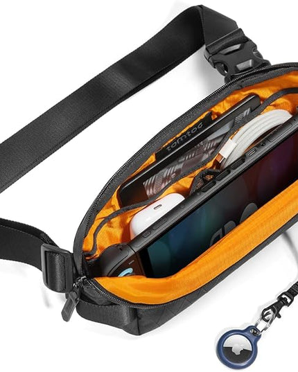 tomtoc Compact EDC Sling Bag 3L-10L, Minimalist Crossbody Bag Chest Shoulder Pack for Men Women, X-pac/Recycled Polyester