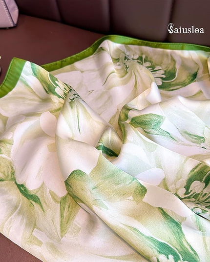 Neck Scarf For Womens Silky Head Scarves Hair Bandanas Square Scarf Fashion Accessories lightweight