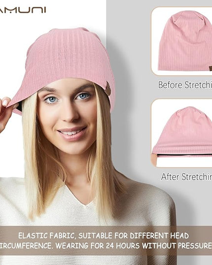 Slouchy Beanie for Men Women Soft Lightweight Running Beanie Hat Chemo Cap Skull Cap