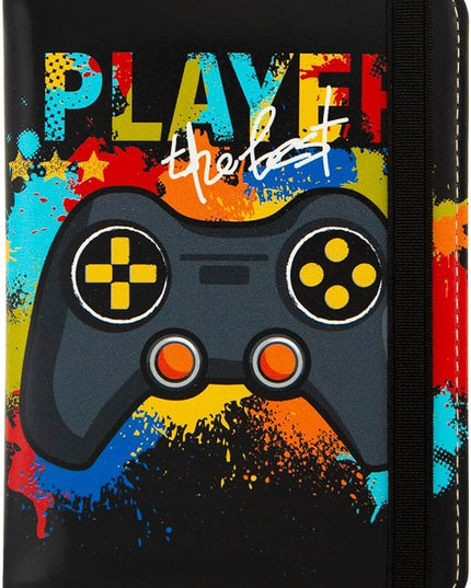 Passport Holder,Cute Passport Cover for Women Men,Travel Document Organizer Holder Boy Girl Wallet personalized Leather Rfid Passport Wallet (Game)