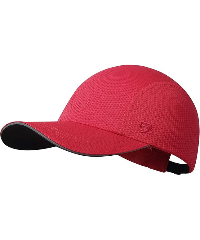GADIEMKENSD Women's Race Day Running Cap Performance Mesh Hat - Excellent Ventilation, Lightweight, Reflective Safety