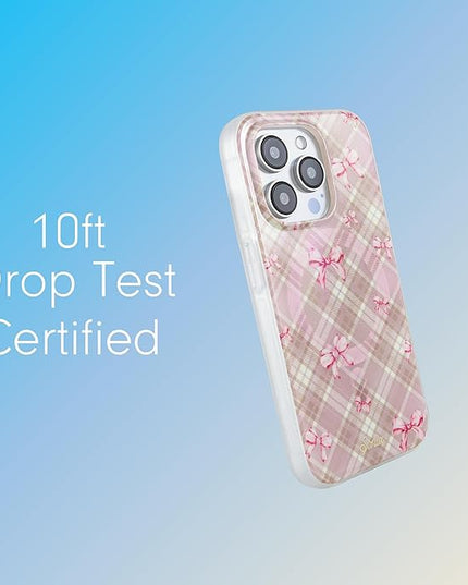 Sonix Protective Phone Case for iPhone 15 Pro Max | Compatible with Magsafe | 10ft Drop Tested | Clueless Pink