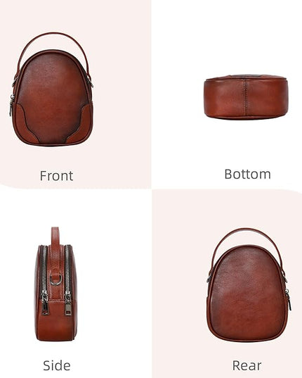 Iswee Small Crossbody Bags for Women Travel Leather Shoulder Bag Mini Purses and Handbags Designer Satchel Ladies Hand Bag