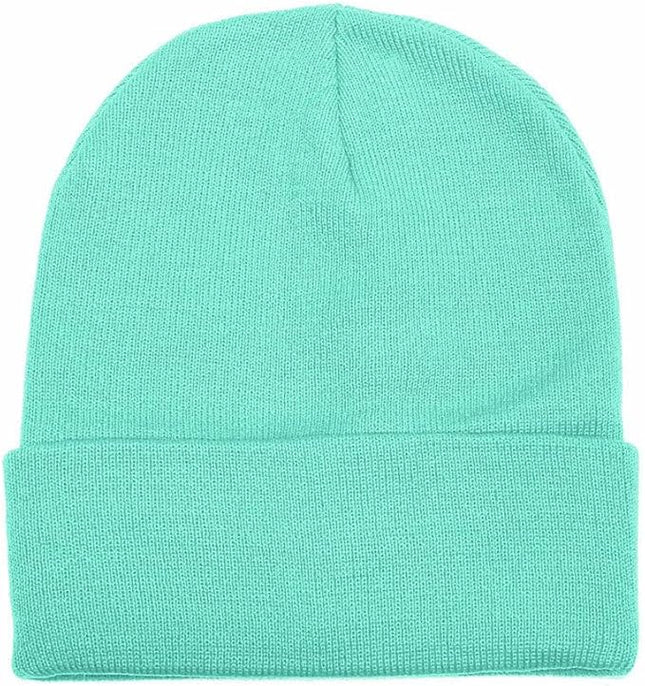 Gelante Unisex Beanie Cap Knitted Warm Solid Color and Multi-Color Multi-Packs