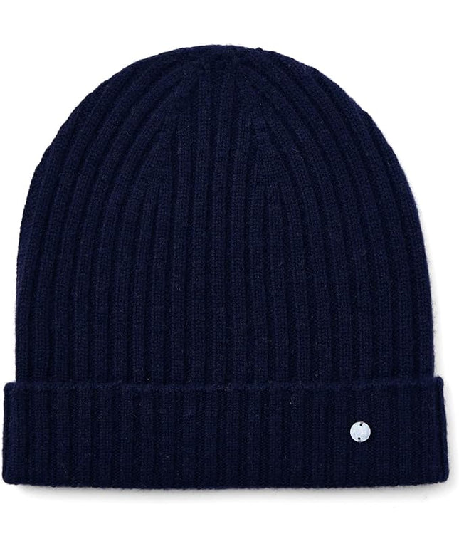 KVSS 100% Pure Cashmere Beanie for Women & Men Knit Winter Hat Cuff Rib Cap | Luxury from Inner Mongolia