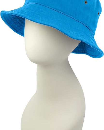 Utmost Bucket Hat 100% Cotton & Denim Lightweight Packable Outdoor Summer Beach Fishing Sun Hat