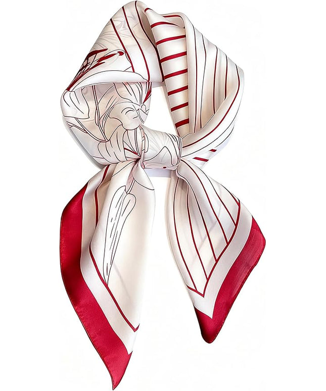 Satin Bandanas Head Scarf For Women Hair Scarves Accessories Lightweight Fashion Wrap Neck Silk Sleeping Headscarf