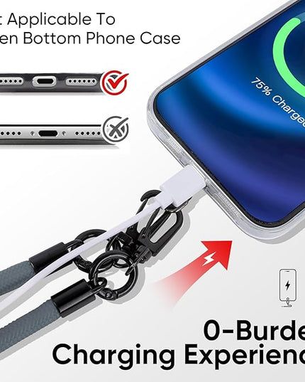 Phone Lanyard, Adjustable Wrist Strap, 2 Pads, Anti Theft Lanyard Crossbody, Multifunctional Cell Phone Neck Strap
