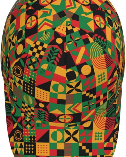 African Ethnic Tribal Style Baseball Cap for Men Women, Fashion Adjustable African Hat Casual Trucker Hats Sun Caps