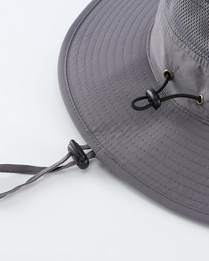 Home Prefer UPF 50+ Men's Sun Hat Wide Brim Bucket Hat UV Protection Hat for Mens Womens Beach Safari Gardening Golf Fishing