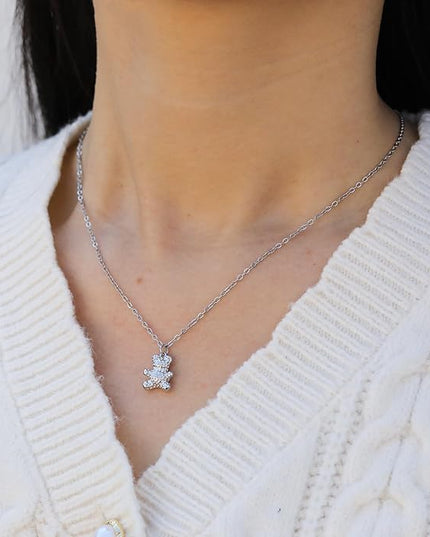 Baydurcan Pendant Necklace for Women Evil Eye Ankh Bow Necklace for Friends Sister Birthday Just Because Christmas Gifts