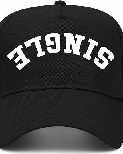 Single Upside Down Hat | Premium Adjustable Snapback Baseball Vintage Trucker Hats for Men & Women