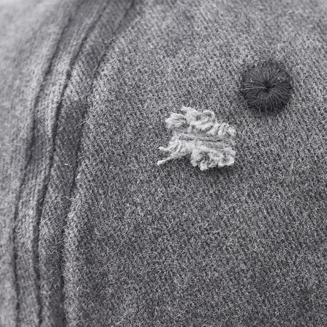 Classic Vintage Distressed Baseball Cap, Washed Cotton, Adjustable Fit