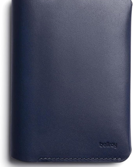 Bellroy Passport Cover (slimline travel wallet/pouch with card slots and space for cash plus travel documents) - Navy