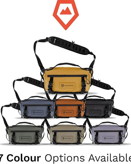 WANDRD ROGUE V1 3L Sling: Compact Camera Sling and Crossbody Bag with Fast Access, 3-Way Carry– Lightweight Everyday Bag Great for Travel, Photography, and Daily Use (Dallol Yellow)