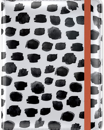 Passport Holder for Travel Essentials, Passport Wallet Cover Case for Travel Must Haves Accessories, Passport Book Holders for Women and Men, White Leopard