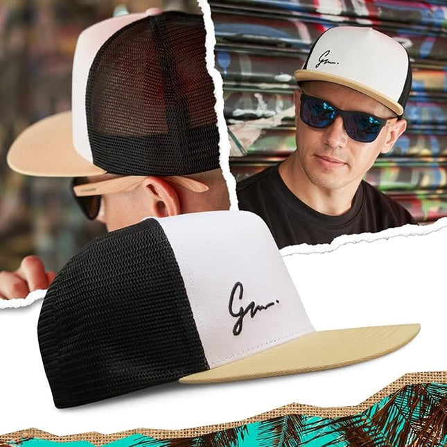 Grace Folly Trucker Hat for Men & Women. Snapback Mesh Caps