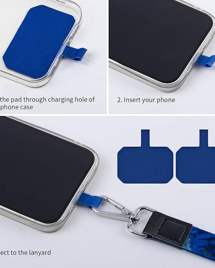 Phone Lanyards, Wrist Lanyards for Keys, Adjustable Shoulder Neck Strap,Universal Crossbody Cell Phone Lanyard for ID Badges,Card Holder, Car Key, and Most Smartphones (Starry Night)