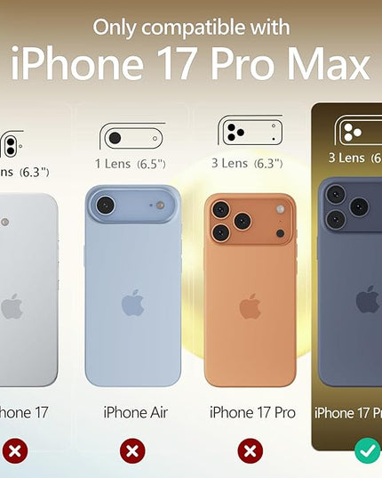 FireNova Magnetic for iPhone 17 Pro Max Case, Compatible with MagSafe, [Integrated Silicone Camera Control Button] [Camera Protection] Anti-Scratch Microfiber Lining Phone Case, 6.9", Yellow