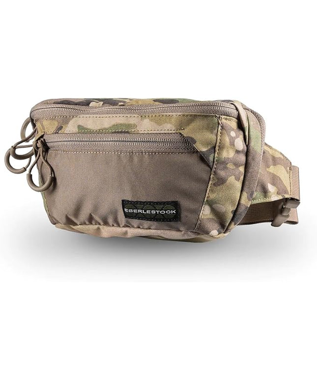 Eberlestock Bando Bag - Tactical Men's Fanny Pack w/Adjustable Waist Belt, Zippered Pockets, Compact Lightweight Belt Bag