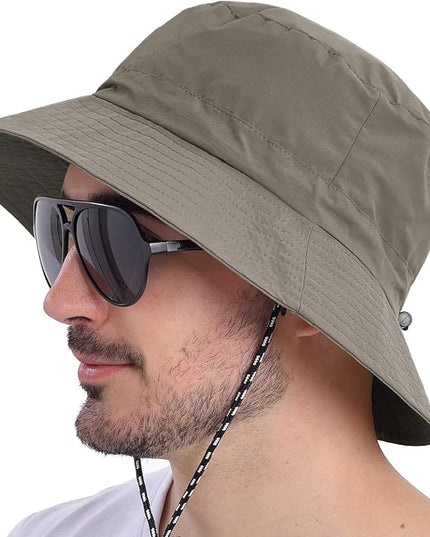FEICUI Men Women Outdoor Bucket Hat Quick Dry Packable UV Protection Boonie Sun Hat
