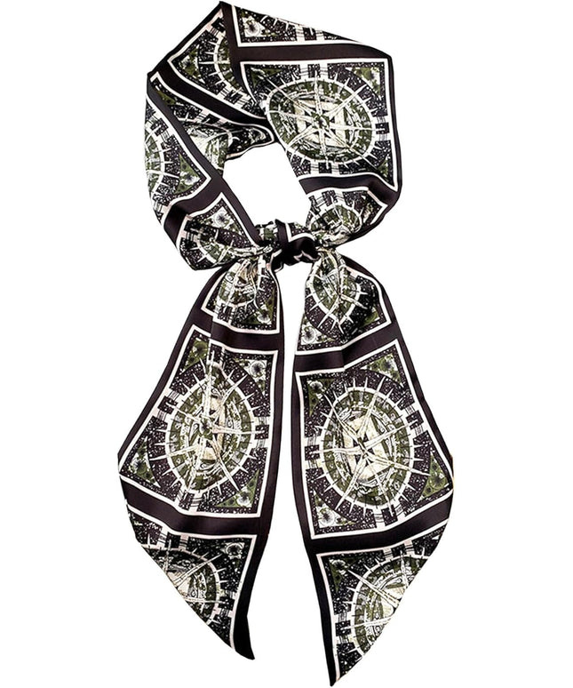 Dailyacc Hair Scarf for Women Fashion Silky Satin Headscarf Wrap Breathable Lightweight Neck Scarves For Handbag