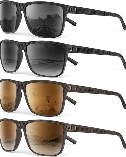 Sunglasses-Men Polarized Mens Sunglasses: Classic Women Sun Glasses UV Protection for Fishing Driving Golf