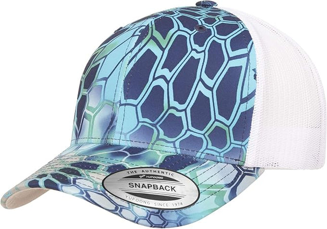 Yupoong Classic Premium Mesh 6 Panel Retro Trucker Cap | Mid Profile Snapback | OSFA | Bulk Pack Available
