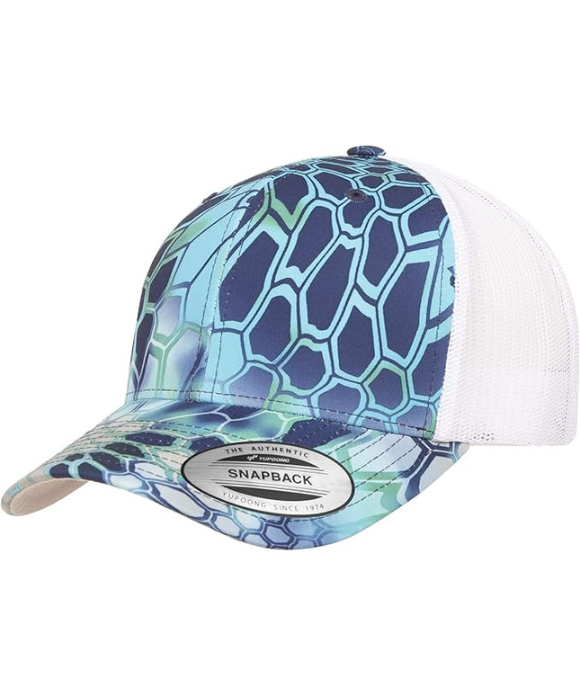 Yupoong Classic Premium Mesh 6 Panel Retro Trucker Cap | Mid Profile Snapback | OSFA | Bulk Pack Available