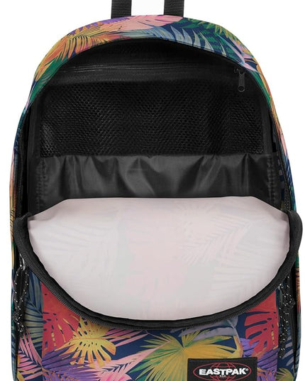 EASTPAK Out Of Office – 31L Backpack with Dual Compartments, 16” Laptop Sleeve, Security Pocket, Bottle Holder & Air Mesh Straps, Brize Retro Navy