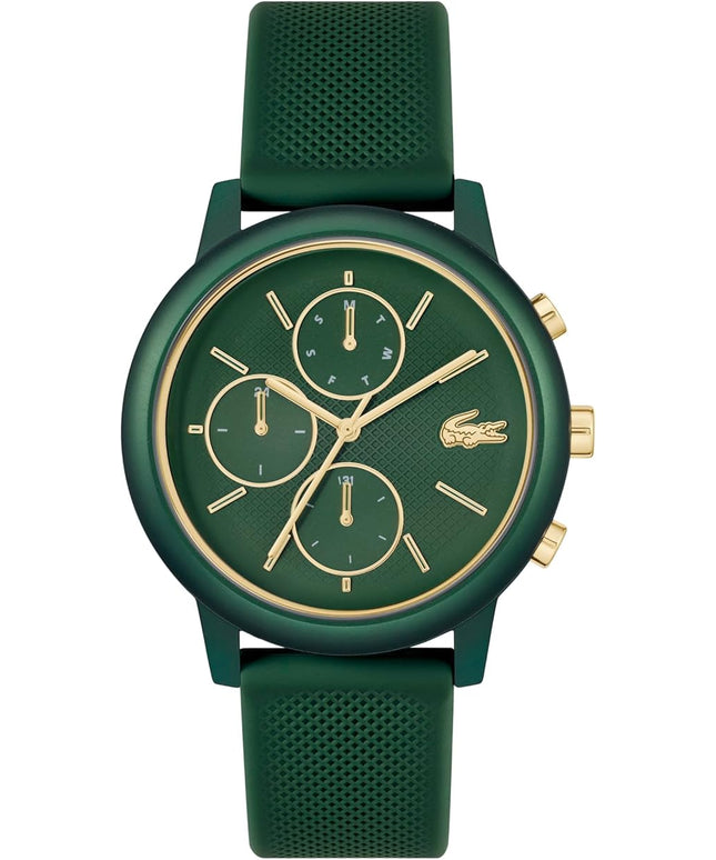 Lacoste 12.12 Move Men's Multifunction Watch – 42mm Aluminum Case, Day/Date/24-Hour Subdials, Contemporary, Sporty - Premium Fashion Timepiece - Gift for Him