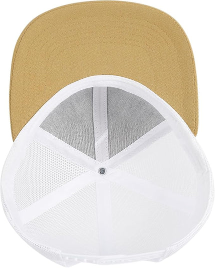 NTLWKR Trucker Hat Mesh Baseball Cap,Adjustable Snapback Outdoor Sports Caps for Men and Women,Breathable Dad Hats