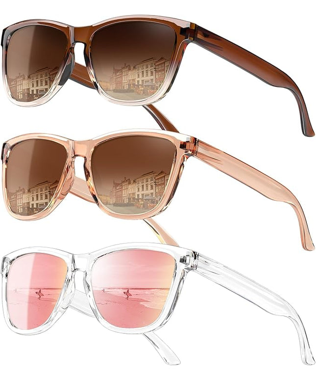 Sunglasses-women Polarized Sunglasses-womens: Trendy Sun Glasses polarized UV400 Protection Fashion Sun glasses