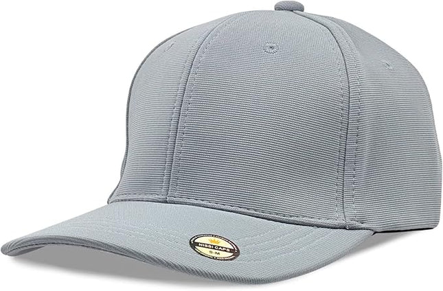 [2 Pack] Hybrid Stretch-Fitted Trucker Cap, Baseball Cap with Air Mesh