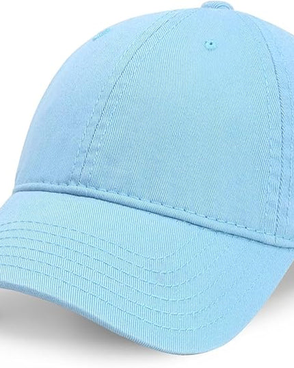 CHOK.LIDS Everyday Premium Dad Hat Unisex Cotton Baseball Cap for Men and Women Adjustable Lightweight Polo Style Curved Brim