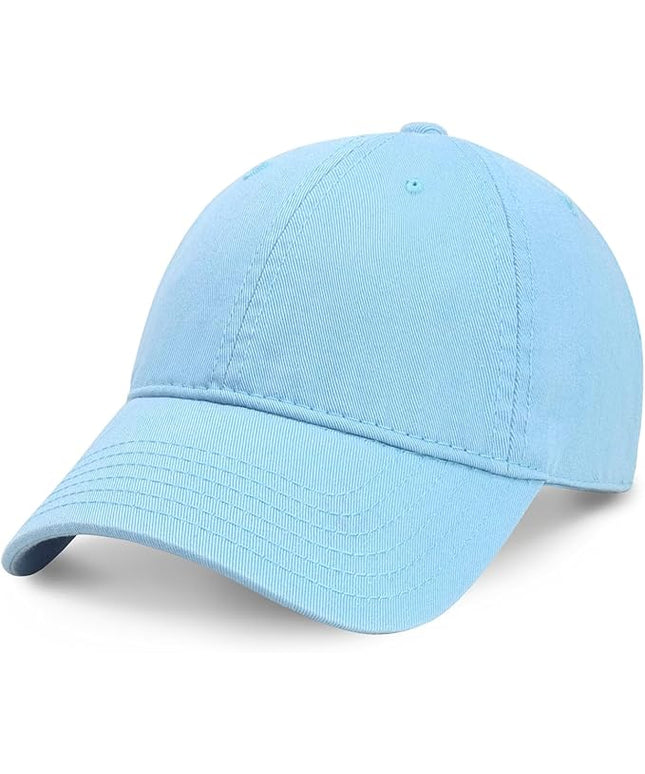 CHOK.LIDS Everyday Premium Dad Hat Unisex Cotton Baseball Cap for Men and Women Adjustable Lightweight Polo Style Curved Brim