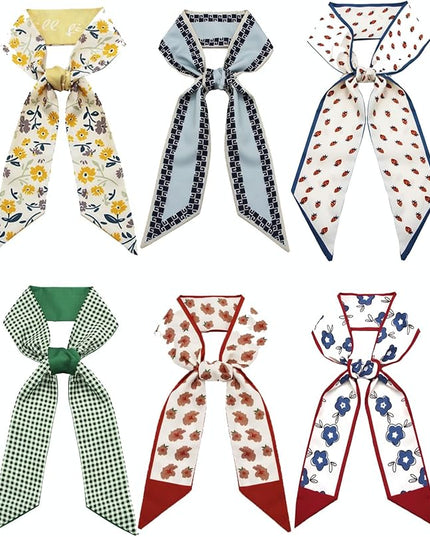 Purse Scarf Handbags For Women Skinny Hair Neck Accessories Scarves With Bag Scarfs Handle Fashion Lightweight