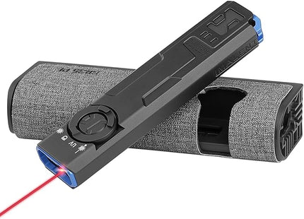 IMALENT GR35 EDC Flat Flashlight with Red Light, UV and White LED Combo, 2800 Lumens Type-C Rechargeable Portable Pocket Lights Perfect for Checking, Working (GR35 Red Light kit)