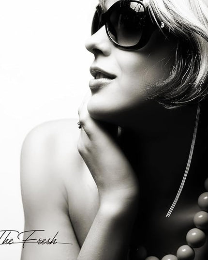 The Fresh Women's Oversized Square Jackie O Cat Eye Hybrid Butterfly Fashion Sunglasses - Exquisite Packaging