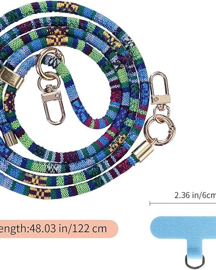 Phone Lanyard Crossbody Neck Strap with Charm Universal Adjustable Shoulder Strap Accessories