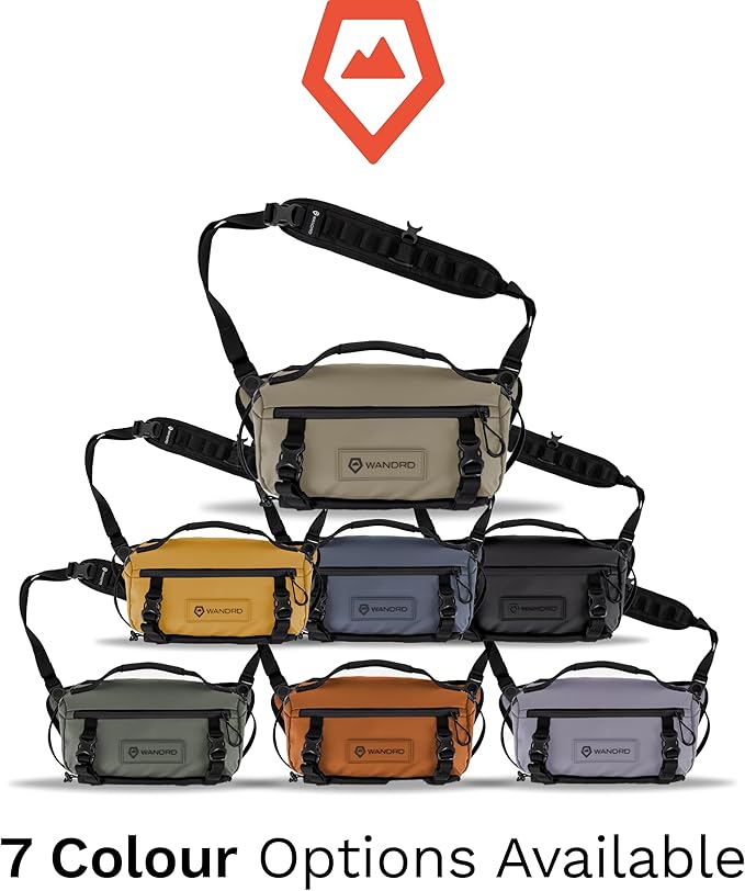 WANDRD ROGUE V1 9L Sling: Compact Camera Sling and Crossbody Bag with Fast Access, 3-Way Carry– Lightweight Everyday Bag Great for Travel, Photography, and Daily Use (Yuma Tan)
