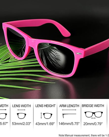 Joopin Square Sunglasses Polarized UV Protection Trendy Designer Sun Glasses Men Women