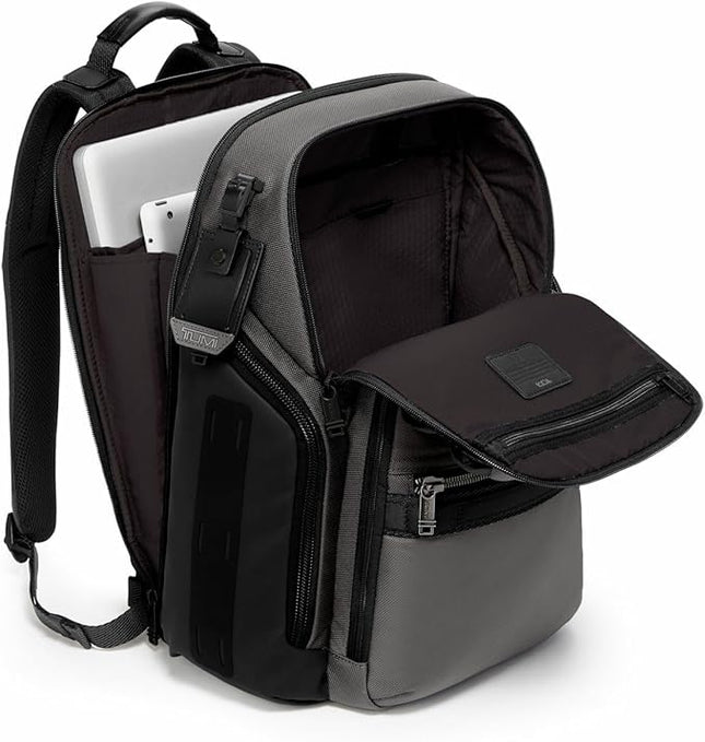 TUMI - Alpha Bravo Search Backpack - Laptop Backpack for Men & Women - Backpack for Work & Travel - 17.0" X 14.0" X 8.3" - Charcoal