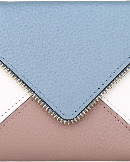 Lavemi Ultra Thin Small Compact Leather Womens Girls Wallets RFID Blocking Credit Card Holder for Women