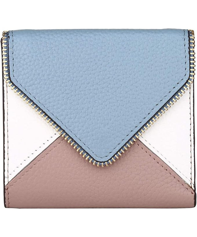 Lavemi Ultra Thin Small Compact Leather Womens Girls Wallets RFID Blocking Credit Card Holder for Women